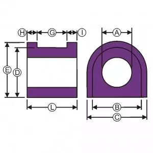 Anti Roll Bar bøsninger