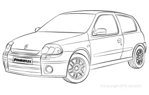 Clio II inc 172 & 182 (1998-2012)