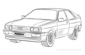 Sport Quattro (1984-1985) Coupe Quattro (1985-1991) UR Quattro (1980-1991)