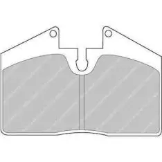 Ferodo DS1.11 bremseklods FCP451W - Ferodo DS1.11