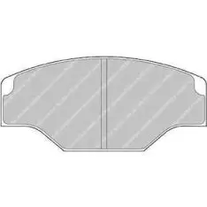 Ferodo DS3.12 bremseklods FRP201G - DS3.12
