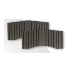 Ferodo isoleringsplade i rustfri stål FS1078SS-5MM - FERODO isoleringsbagplader