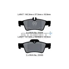 Pagid Street+ bremseklods T8029SP2001 - PAGID Street+ klodser