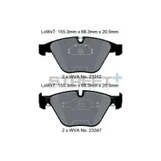 Pagid Street+ bremseklods T8023SP2001 - PAGID Street+ klodser