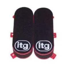 ITG JC90 megaflow filter til Porche 911 med Weber karburator (A=80, B=142, C=379 og D=105). Kun 1 filter. - ITG karburator/spjældhus luftfilter