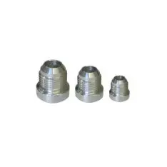 OBP svejsemuffe til fitting. -12JIC (han). Aluminium. Anvendes til påsvejsning på tanke og beholdere. - Slanger og fittings