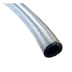 OBP stålarmeret højtryksslange til olie/benzin til -4JIC fittings. Pris per meter - 