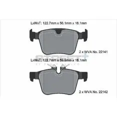 Pagid Street+ bremseklods T8012SP2001 - PAGID Street+ klodser