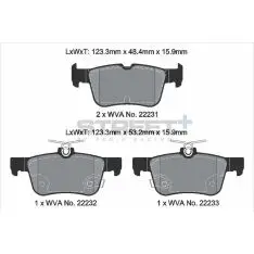 Pagid Street+ bremseklods T8013SP2001 - PAGID Street+ klodser