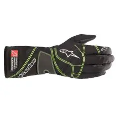 Alpinestars karting handsker model Tempest V2. Vandtæt vinter model. Sort. Str. S (7,5) - Alpinestars