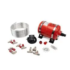 FEV 3.5L elektrisk skum ildslukkersystem (aluminium cylinder). Inklusiv beslag. FIA-godkendt (liste 16) - Ildslukkere