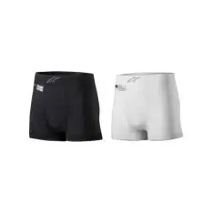 Alpinestars boxershorts model Tech ZX. Sort eller hvid. Str. S-L. FIA-8856-2018-godkendt - Alpinestars