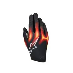 Alpinestars SIM/gaming handsker model Graphic 3. Sort med flammer. Str. XS-XXL (7-10) - Alpinestars