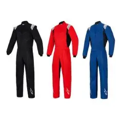 Alpinestars karting indendørs køredragt model V2. Sort, rød eller blå. Str. XS-XXXL - Nyheder