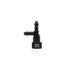T-stykke til OE 7,89mm benzin connector med 2x 8mm studs - OBP slangekoblinger