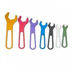 Nøglesæt til AN3-AN16 fittings (7 forskellige). Aluminium - Værktøj til fittings