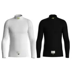 P1 langærmet undertrøje Slim Fit model X-Flow. Hvid eller sort. Str. XS-XL. FIA-8856-2018 godkendt - P1