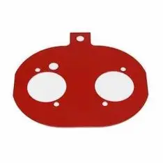 ITG bagplade til megaflow JC20 filtre. Passer på Weber 45 og 48 DCOE og Dellorto 45 og 48 DHLA. - ITG bagplader