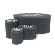 ITG overtræksstrømpe til JC40 filtre - ITG karburator/spjældhus luftfilter