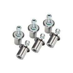 OBP stål monteringssæt til pedalbox. Sæt med 6. - OBP Pedalbox