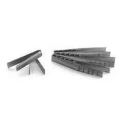 RILLFIT knive. Mål:A=11mm B=12mm C=15mm D=23mm. 20 stk pr. pakke - 